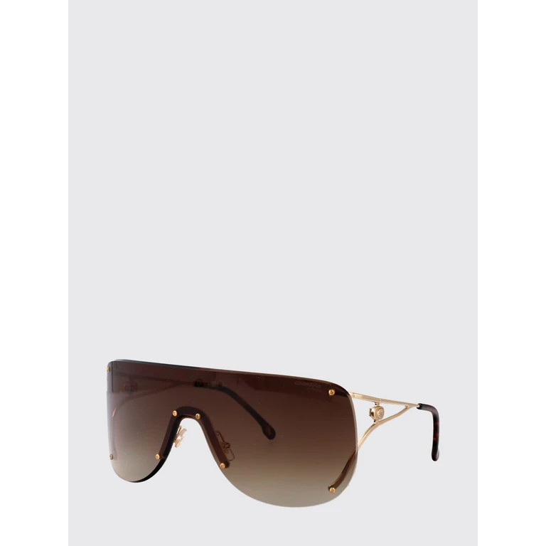 Metal Aviator Sunglasses with Amber Lenses and Logo (CARRERA3006/S06J)