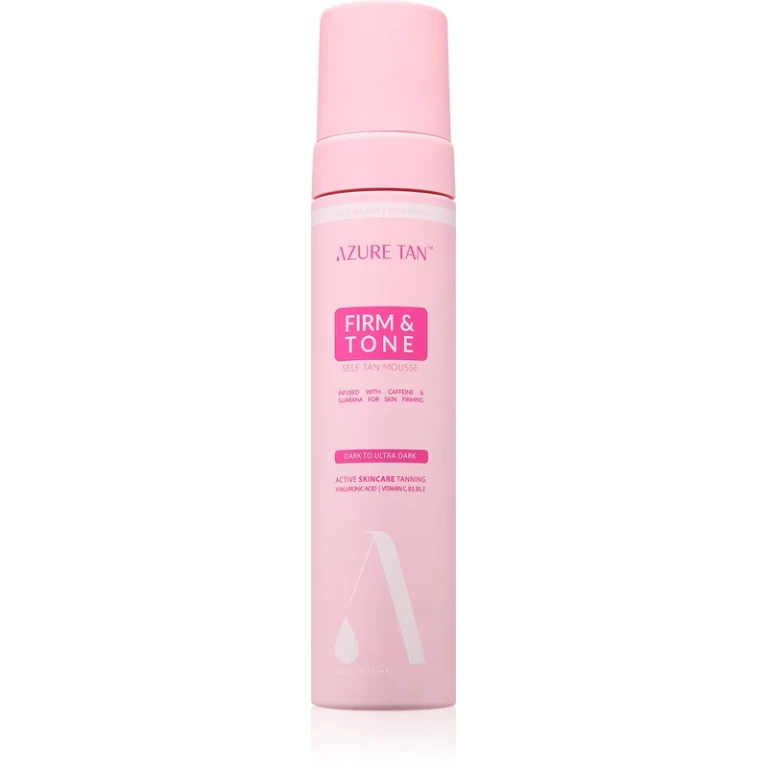 Firm & Tone self-tanning mousse for the body in dark colour ultra dark 200 ml