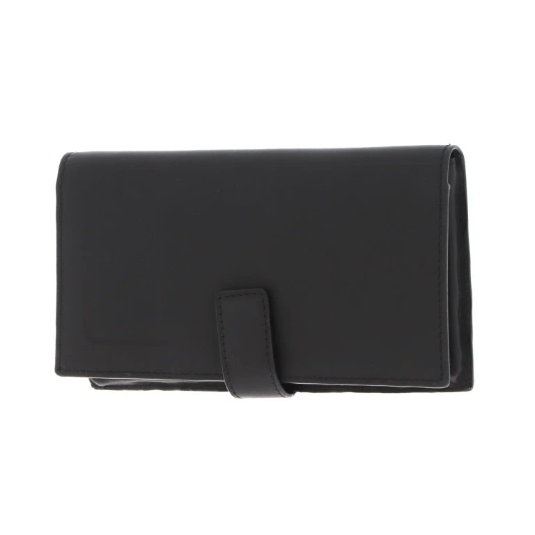 Leather wallet Phone holder 42023100 Black For men