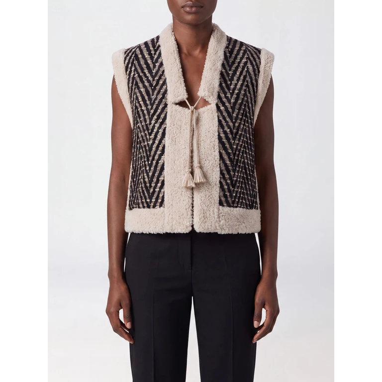 Waistcoat Woman color Black (15016MYJACKET8001)
