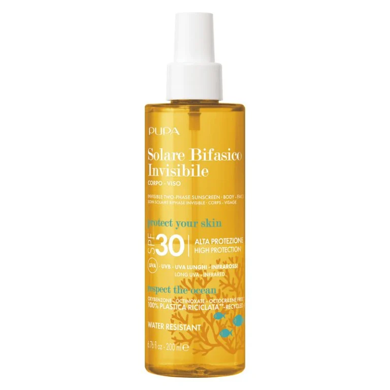 Invisible Biphasic Solar Body-Face Spf 30 200 Ml