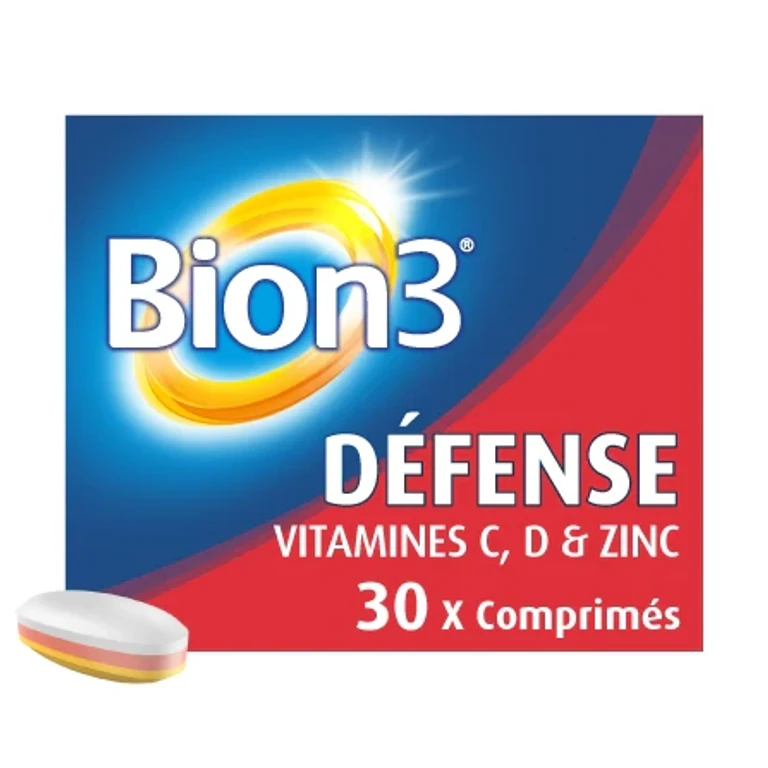 Bion 3 - Adult Defense - Maintenance of Natural Defenses - 30 Tablets