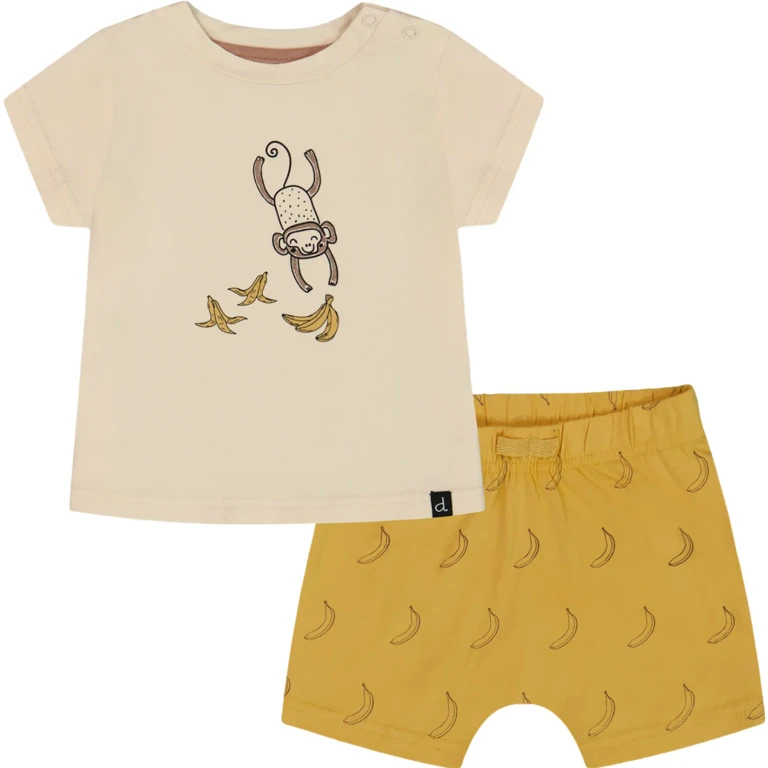 Organic Cotton Top and Shorts Set - Baby Boy