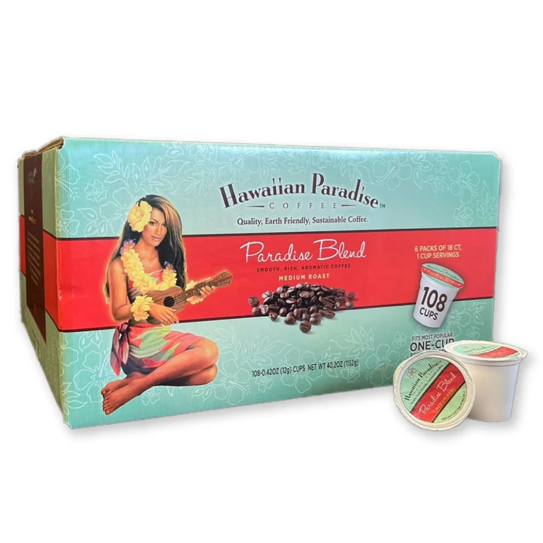 Coffee Medium Roast Single-Serve Pods, Paradise Blend 108 ct.