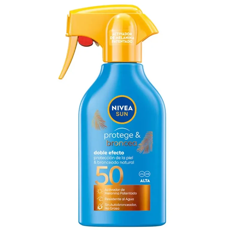 Sunscreen Spray Nivea Protect & Bronze SPF50 270 ml
