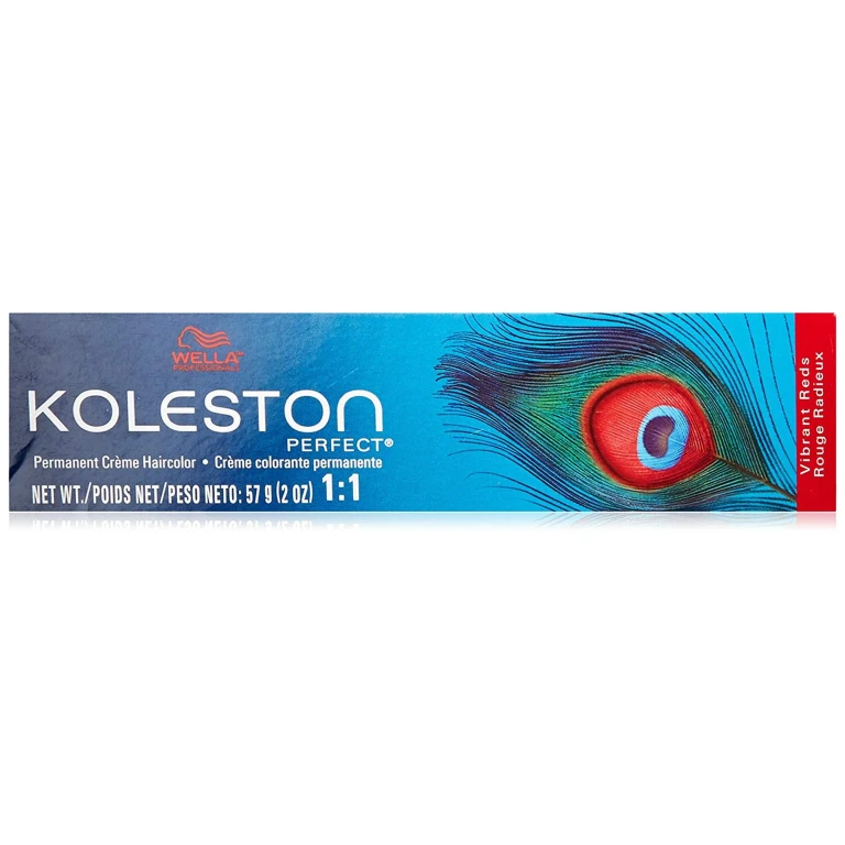 Professionals Koleston Perfect Permanent Hair Color 7/34 Medium Golden Red Blonde 60 ml