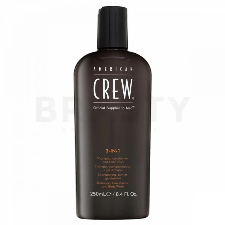 American Crew 3 in 1 Multifunctional Shampoo Conditioner and Shower Gel 250 ml