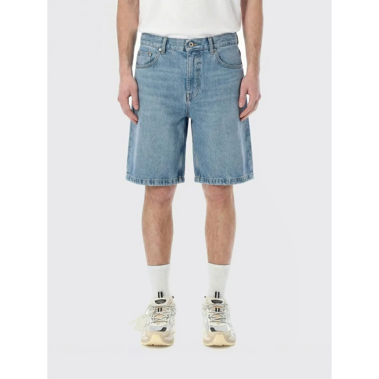 Off-White Cotton Denim Shorts (44XYC028S26D0014000)