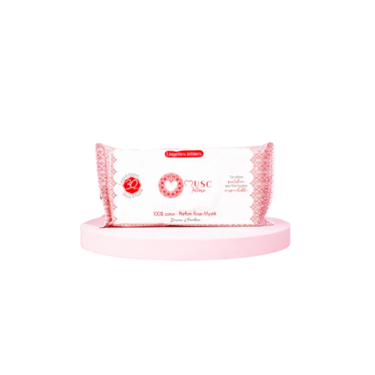 Musc Intimo Intimate Wipes 100% Cotton Rose Scent Mystik x30