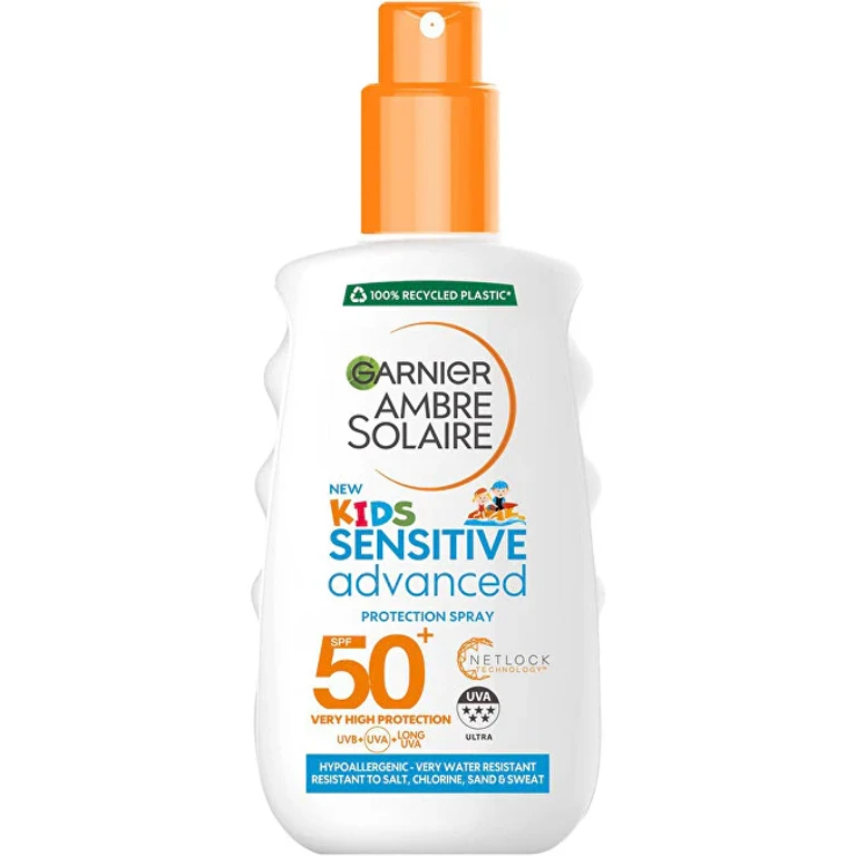 Protective Spray For Children For Sensitive Skin Spf 50+ Ambre Solaire (Protective Spray) 150 Ml
