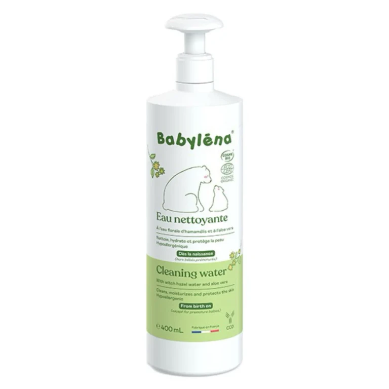 Babylena Organic Cleansing Water Sensitive Skin From Birth 400ml