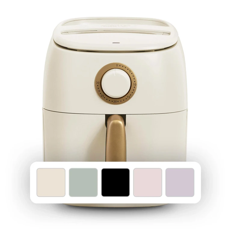 Ceramic Tasti-Crisp Express Air Fryer 2.6QT (Cream):- Cream