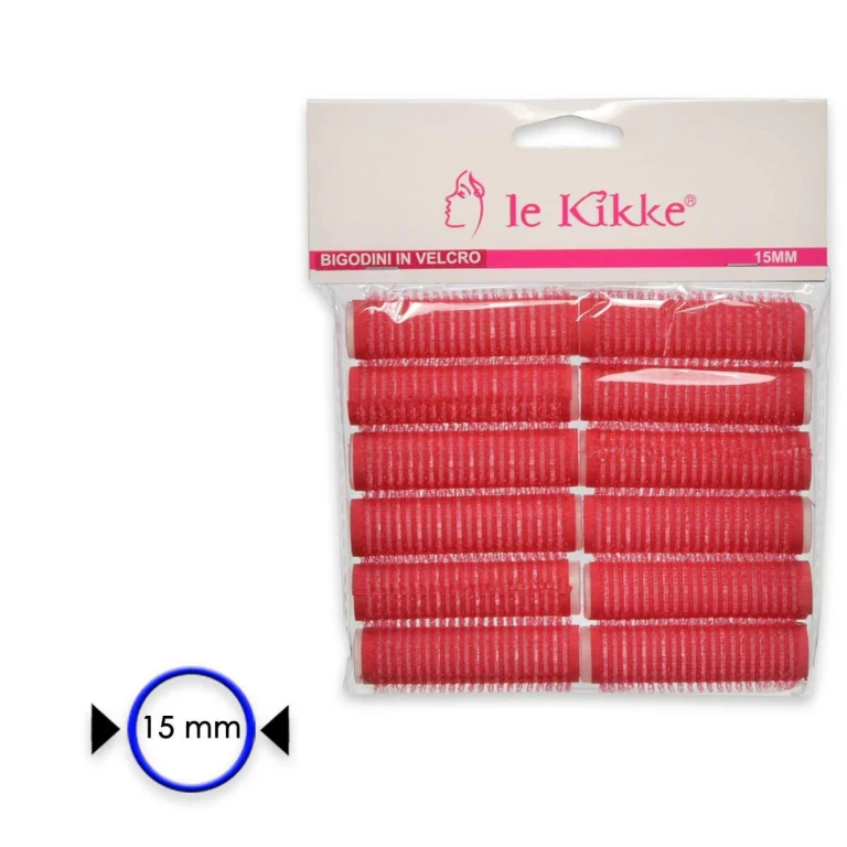 velcro curler in bag 12 pieces diam. 1.5 cm