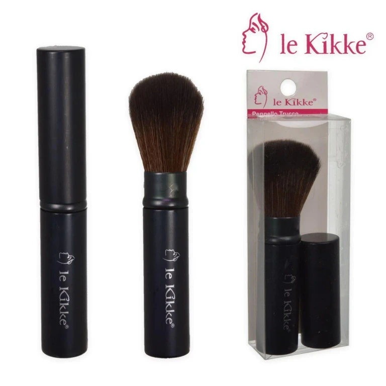 retractable blusher face brush