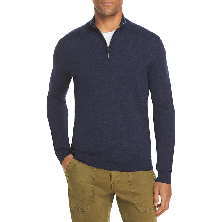 Quarter-Zip Merino Wool Sweater - Exclusive