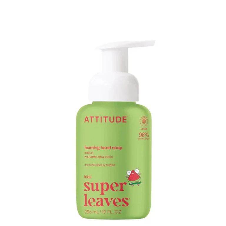 Little Leaves Watermelon & Coconut Liquid Hand Soap for Kids 295ml