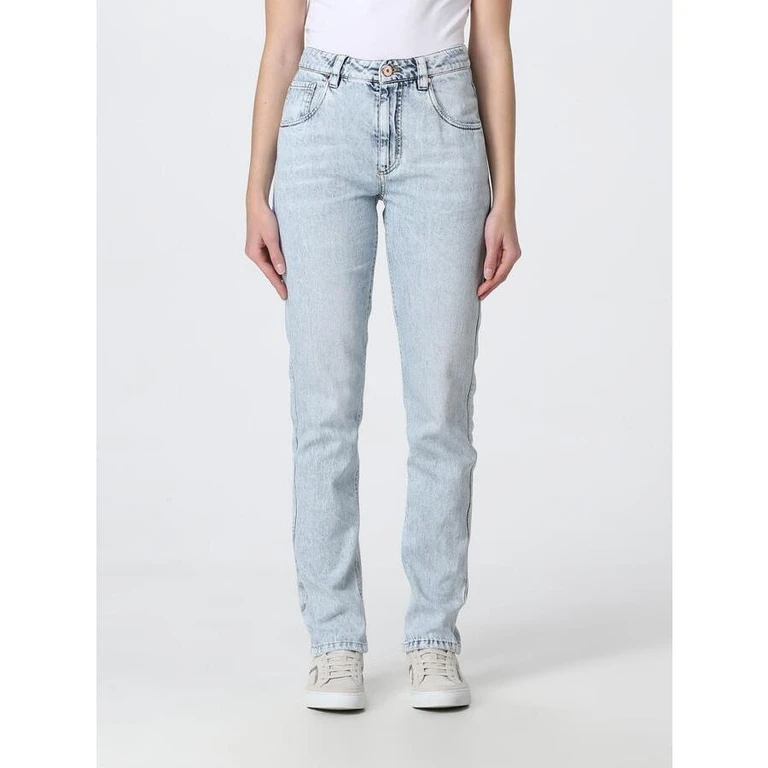 Wolight Blue Straight Trousers