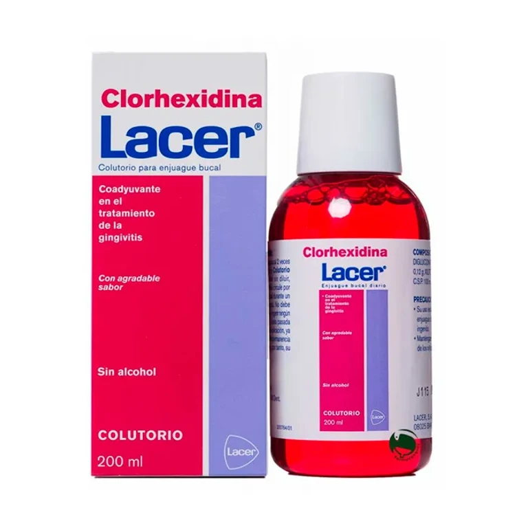 Chlorhexidine mouthwash Lacer 200 ml