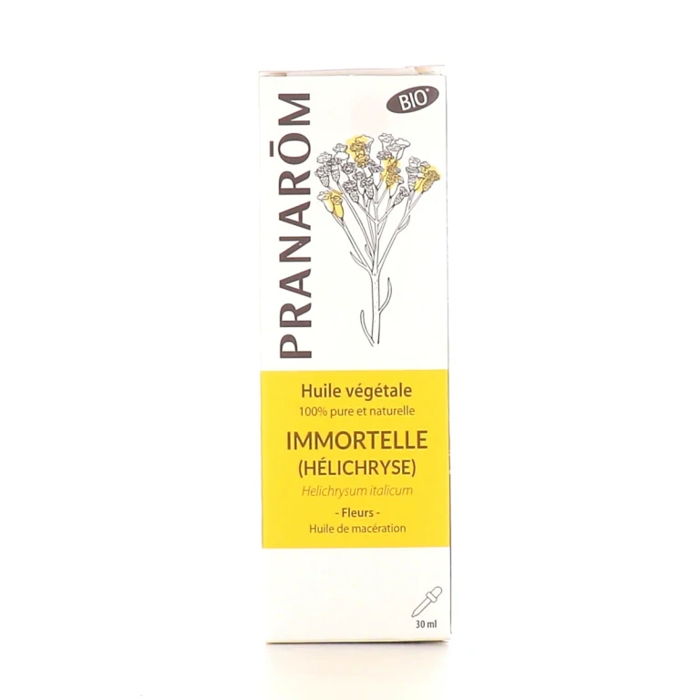 Immortelle Helichrysum Organic Vegetable Oil 30ml