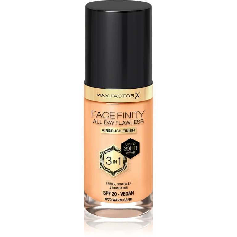 All Day Flawless Facefinity 3 in 1 - Long-lasting Makeup 30 ml 70 Warm Sand