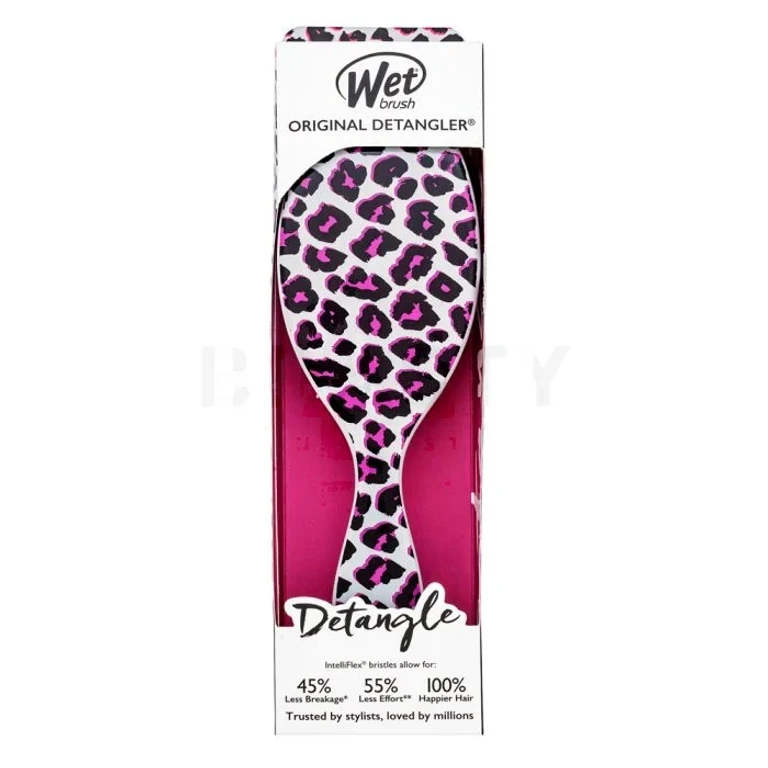 Original detangling brush Wet Brush Safari Pink Leopard