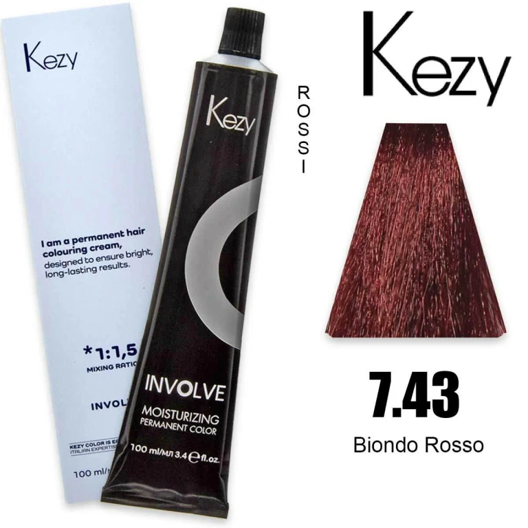 involve color 100 ml red blonde 7.60