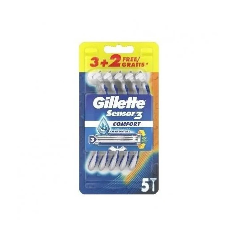 Sensor 3 Disposable Comfort Razor 3+2 Free