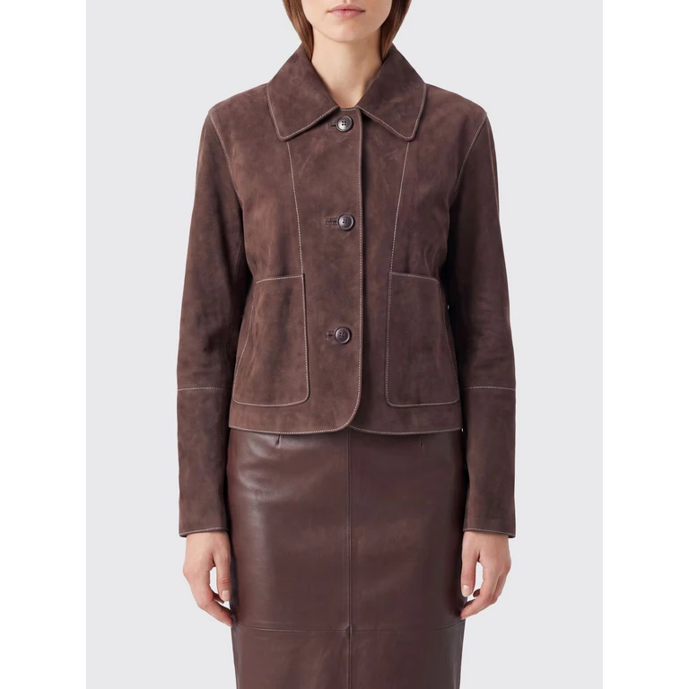 PAROSH Jacket Woman color Brown (D431823MINUETTO008)