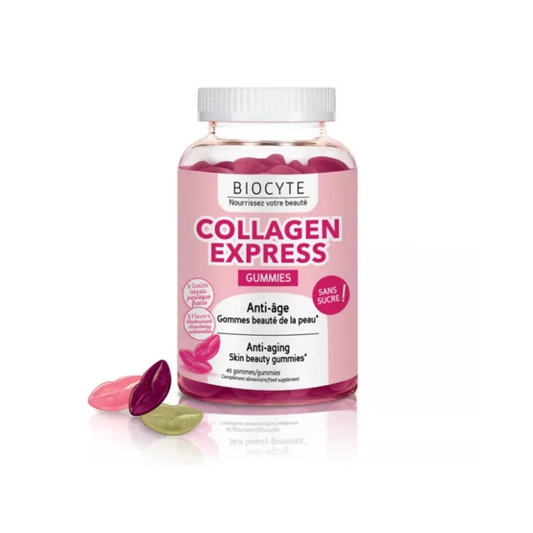Collagen Express Anti-aging flavors Cassis, Strawberry, Watermelon 45 gummies