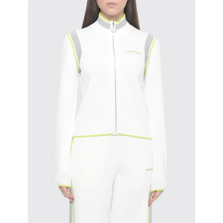 Viscose Knit Zip-Up Sweatshirt (WSP26KW124401)