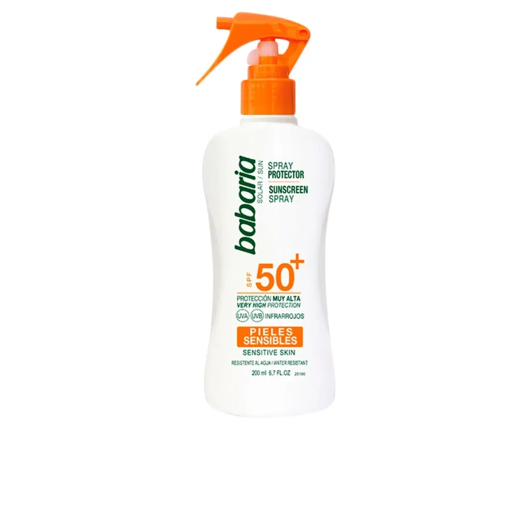 Sunscreen spray Babaria for sensitive skin SPF50 200 ml