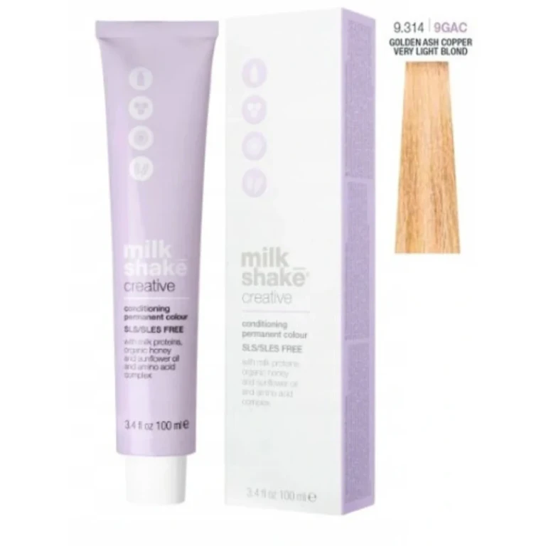 Creative - Hair Dye 100ml 9.314 | 9GAC || Very bright ash-gold copper blonde