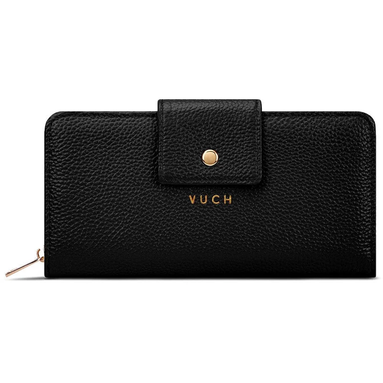 Women's Leather Wallet Sympa Black