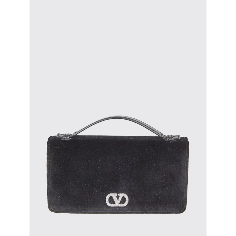 VLogo Signature Suede Bag with Jewel Monogram (8W2P0AU1TTSEDM)