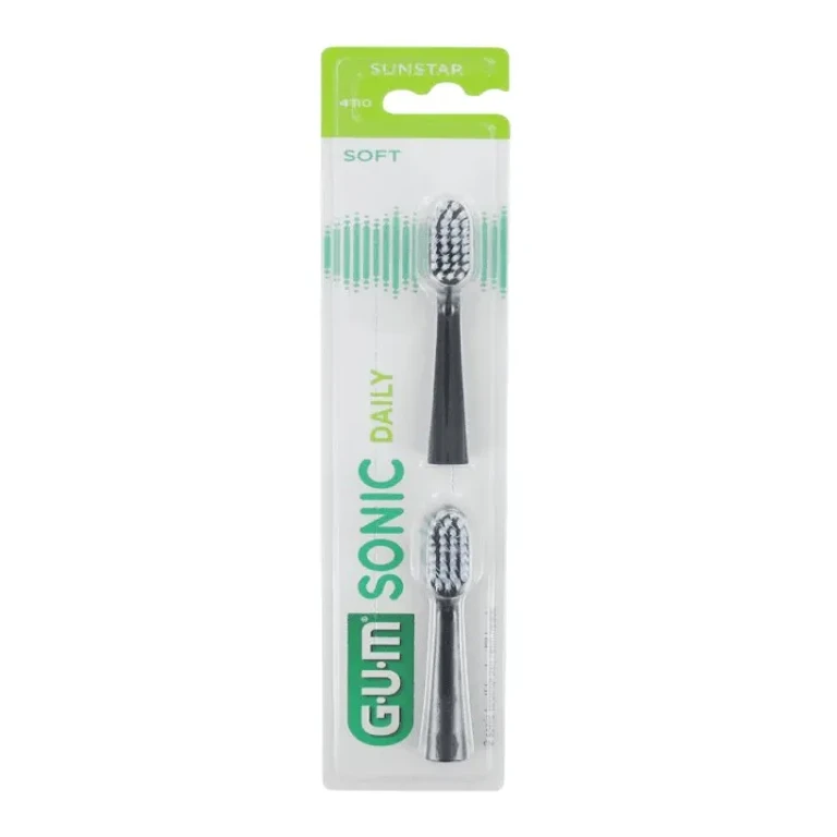 Daily Refills Gum Sonic Black Brush 2U