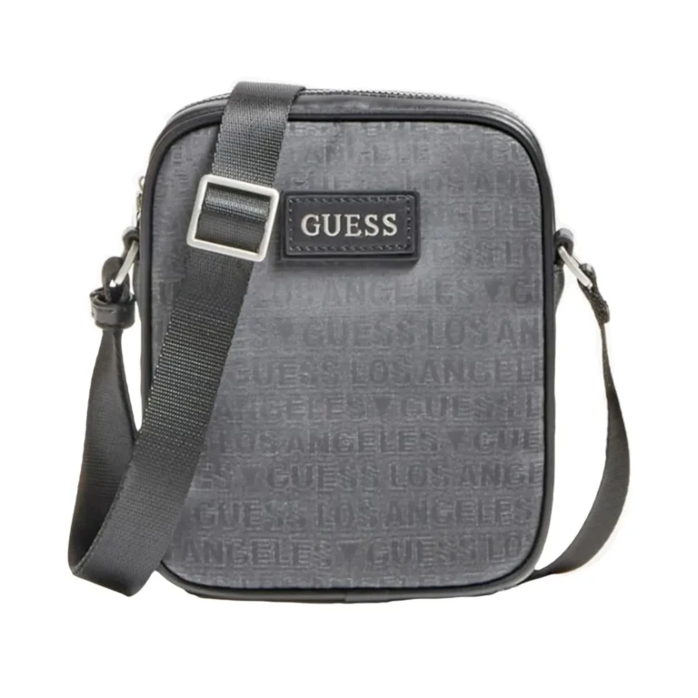 , Dan, Document Holder, Fabric Shoulder Bag, Black, HMDLJCP0317, Men's