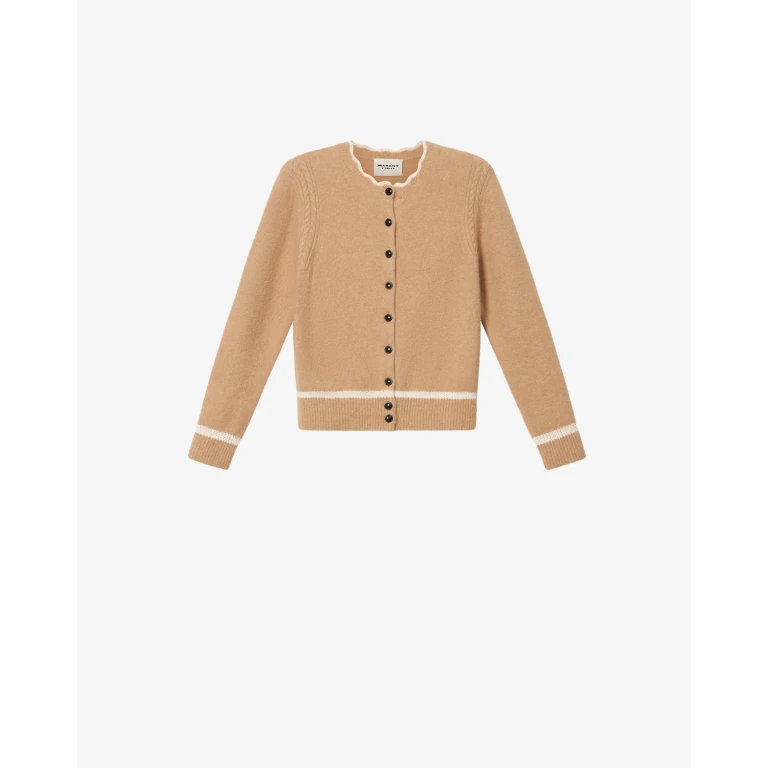 Cardigan Naia - Femme - Camel - Taille34 - Marant Étoile