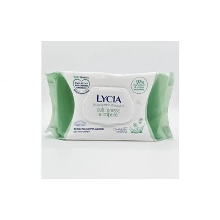 Face Cleansing Wipes for Oily and Impure Skin 60 Pieces