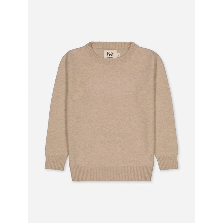 Basic Cashmere Pullover (BTCS15BEIGE)