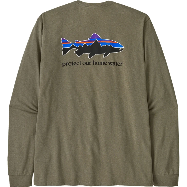 Home Water Trout Responsibili-Tee Long-Sleeve T-Shirt - Men's