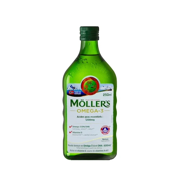 Omega 3 Natural cod liver oil without aroma 250ml