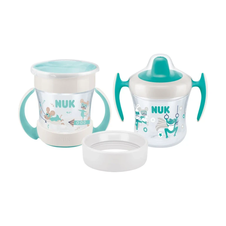 Mini Set Mint/turquoise cup 3 in 1 6 months+ Neutral 160 ml