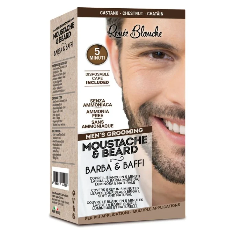 Renee Blanche Men'S Grooming Moustache & Beard Chestnut
