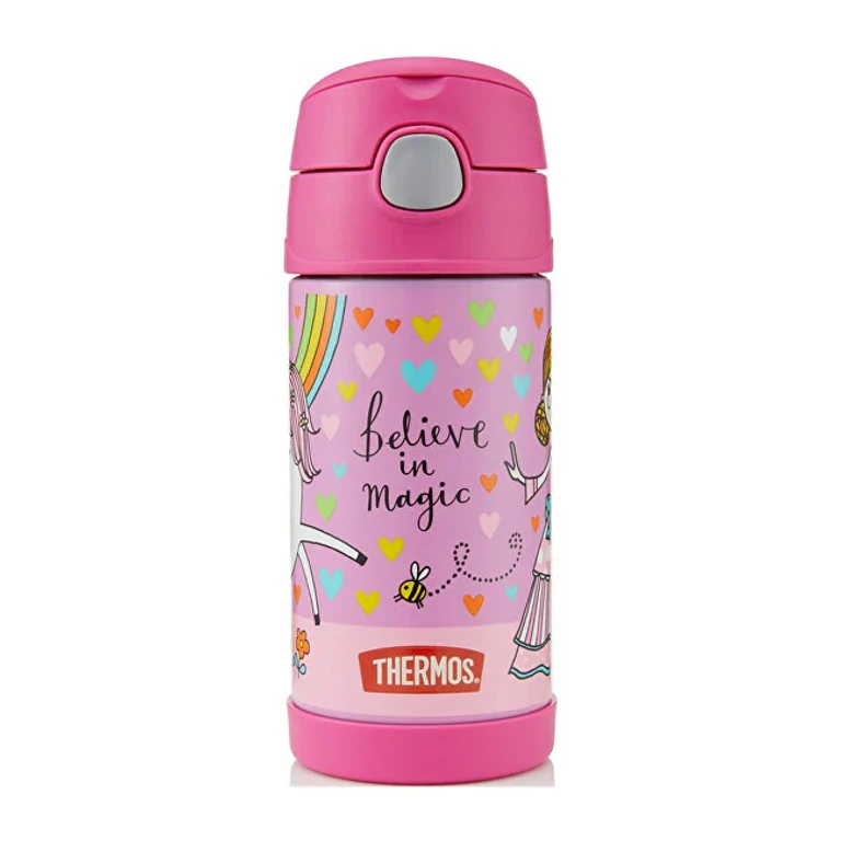 for children FUNtainer with straw - unicorn 355 ml