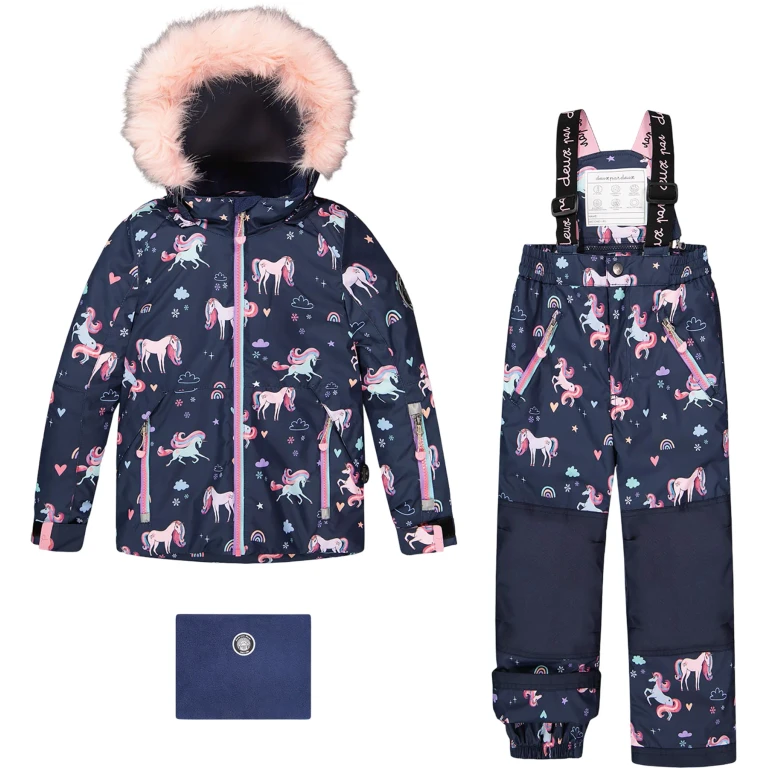Candy Pink Play Two-Piece Snowsuit - Little Girl