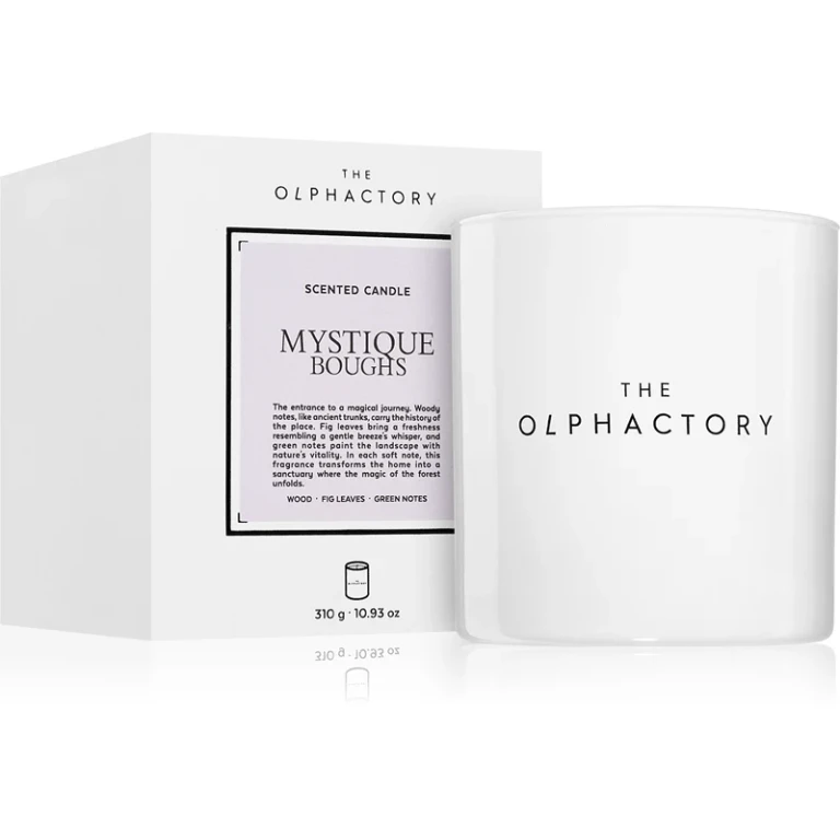 The Olphactory White Insignia Mystique Boughs scented candle 310 g