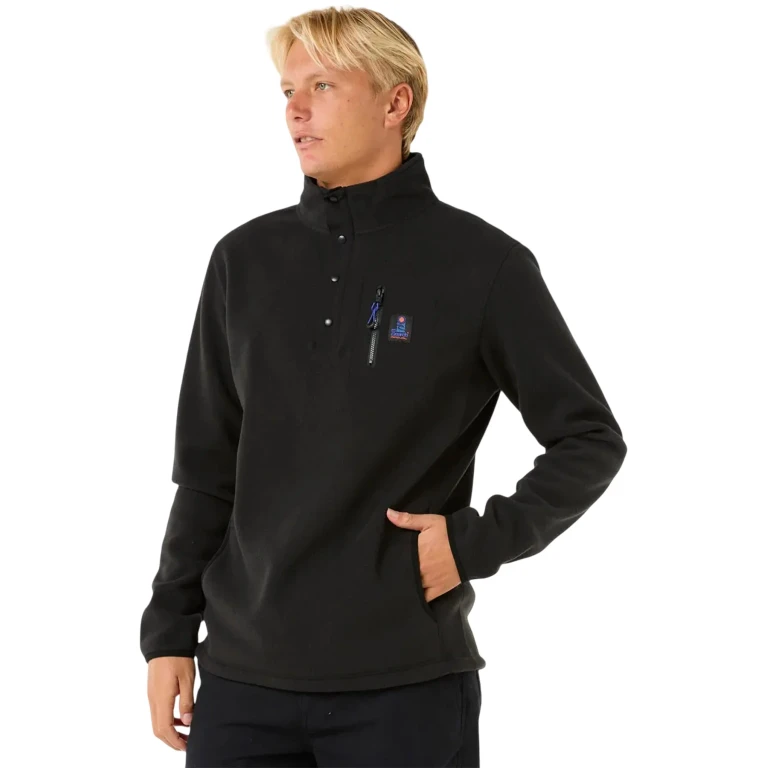 Search Polar Fleece Crew Neck Sweater - Men's