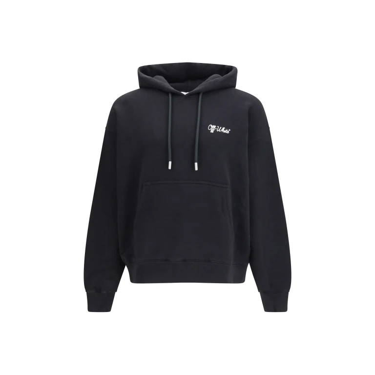 Hoodie Script Skate Black/White
