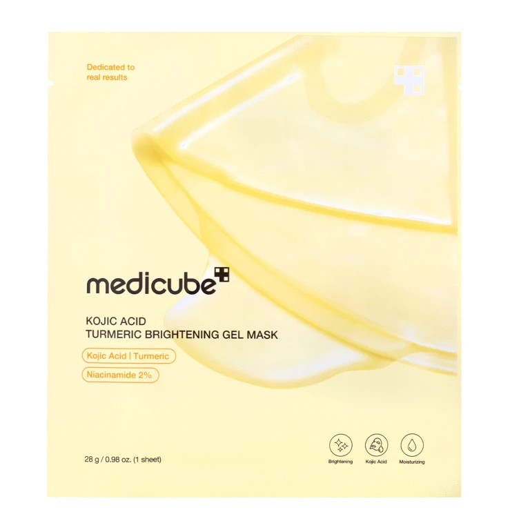 Acido Kojico Curcuma Brightening Gel Maschera 28g — Maschera gel