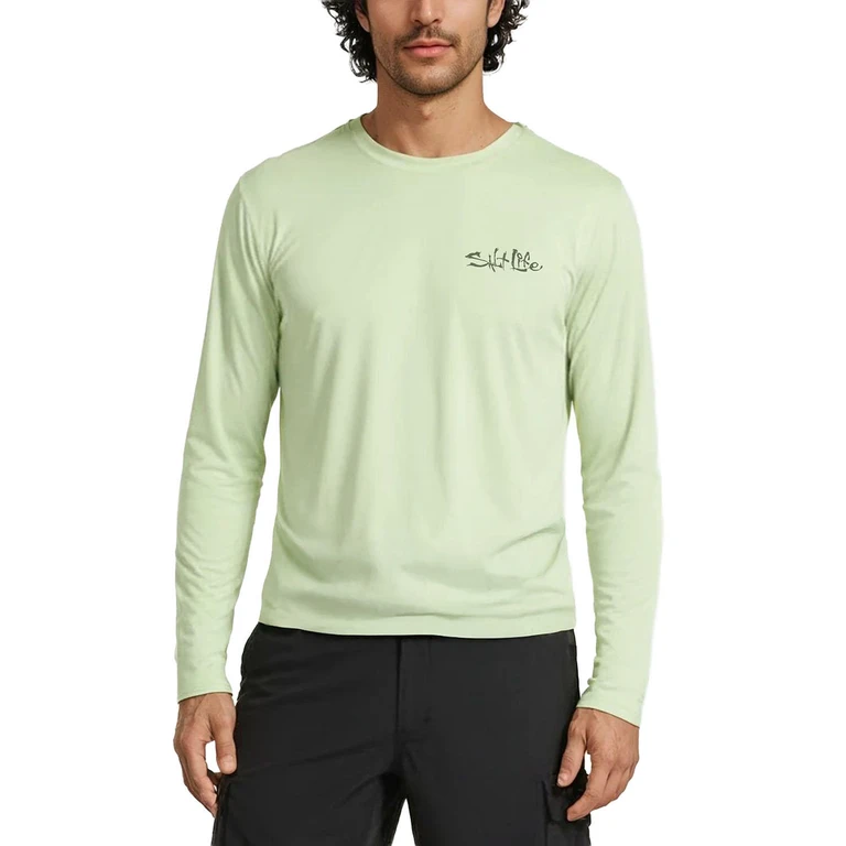 Men's Uv Tee Green S:- Green, S